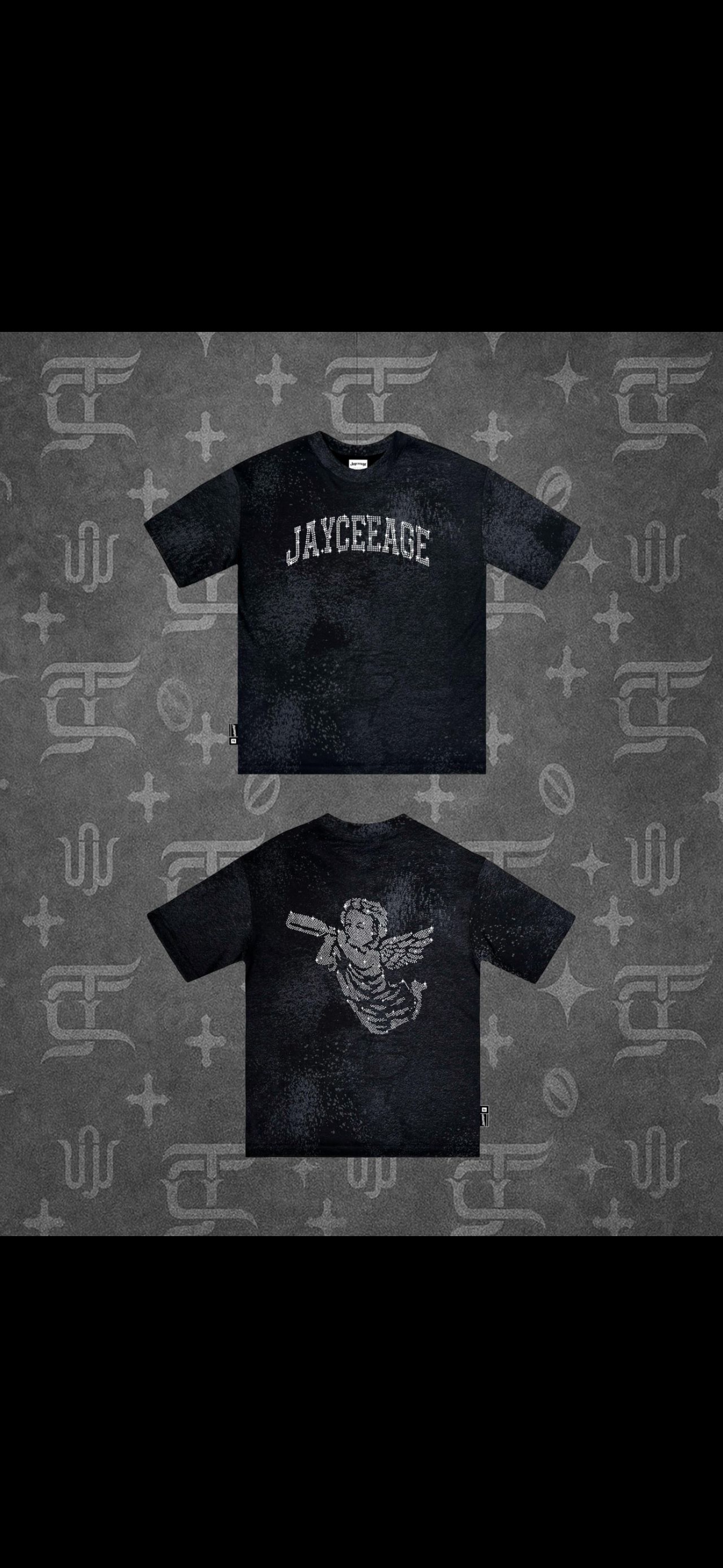 JAYCEAGE CRYSTAL GRAY TEE