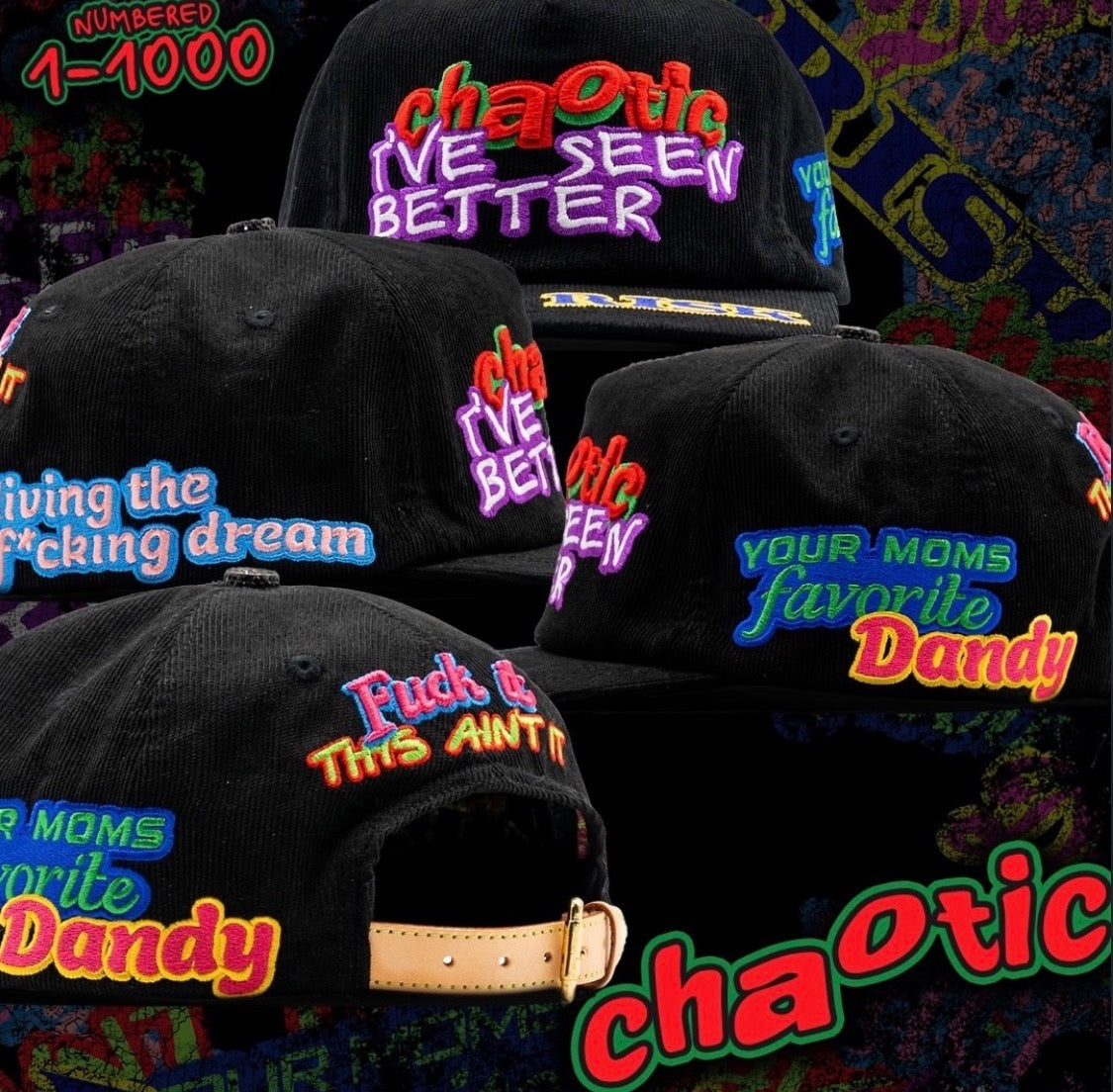 DANDY HATS "CHAOTIC"