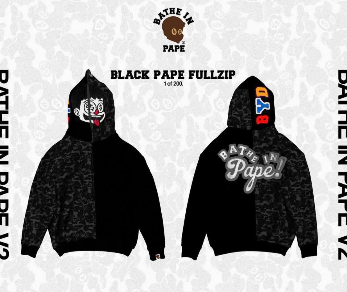 BY DINERAL "BLACK PAPE FULLZIP" (PREVENTA)