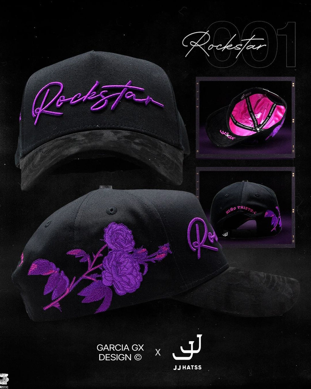JJ HATS ROCKSTAR