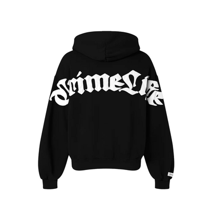 CRIME LIFE "DESTROYED GHOTIC HOODIE"
