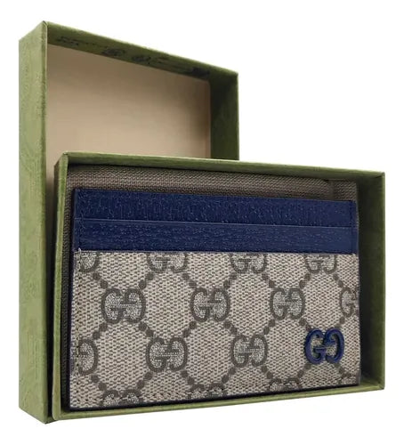 tarjetero Gucci blue