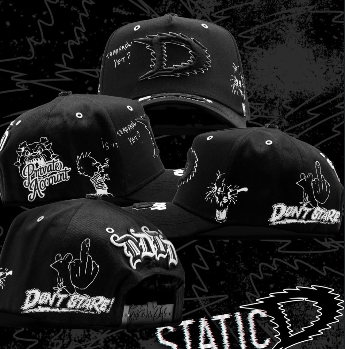 DANDY HATS "STATICD"