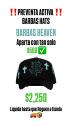 BARBAS HATS "HEAVEN" (PREVENTA)