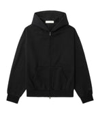 ESSENTIALS ZIP HOODIE "S2024 BLACK"