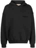 BLACK ESSENTIALS HOODIE