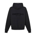 BLACK ESSENTIALS HOODIE
