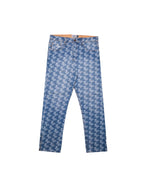 CRIME LIFE MONOGRAM BLUE