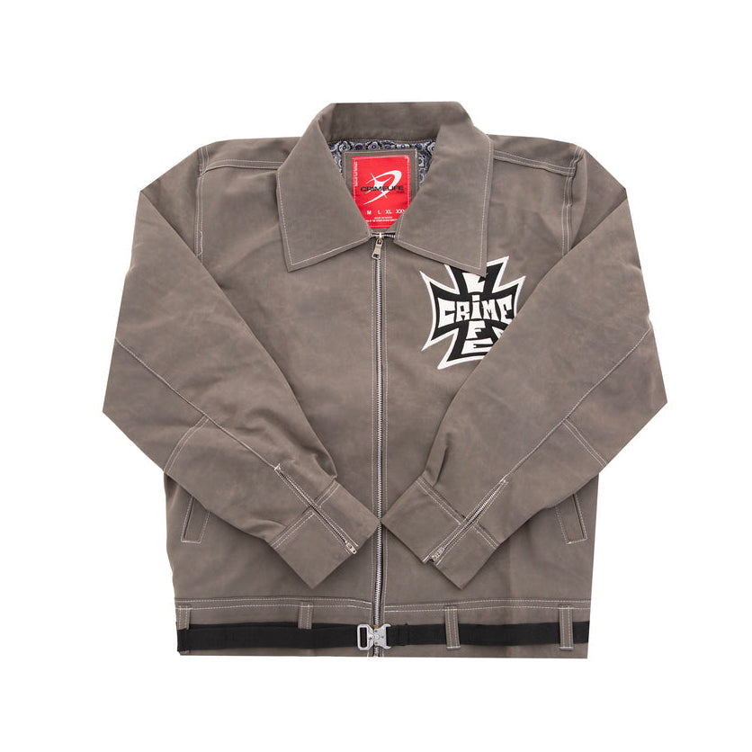 CRIMELIFE VARSITY CROSS JACKET