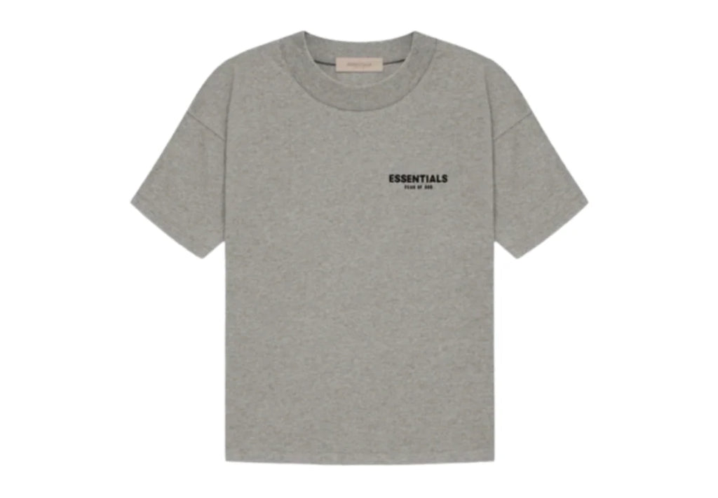 ESSENTIALS TEE DARK OATMEA
