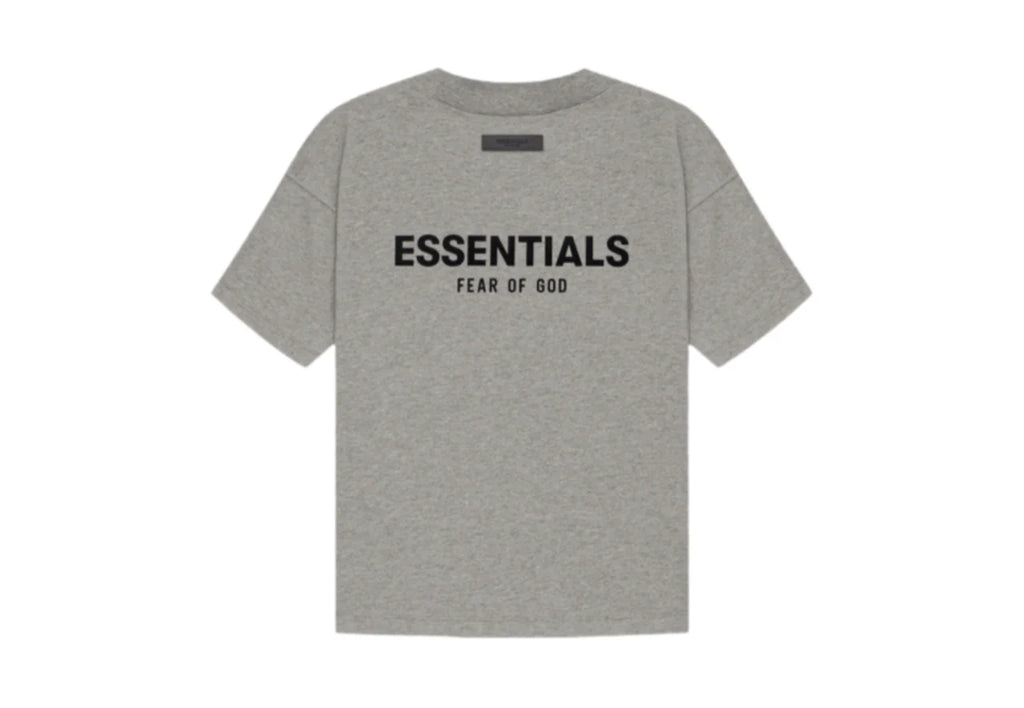 ESSENTIALS TEE DARK OATMEA