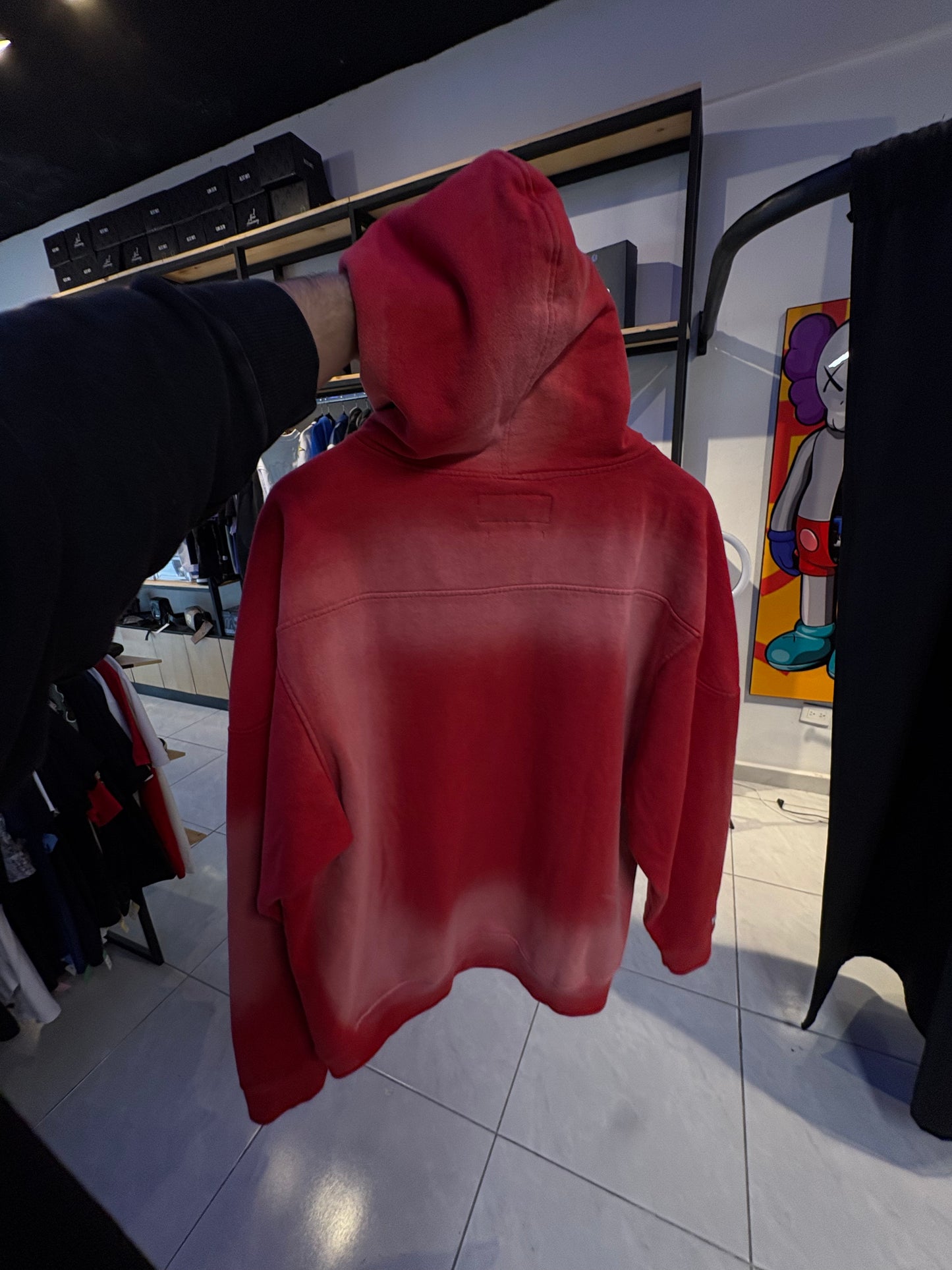 CRIMELIFE HOODIE RED EXCLUSIVA