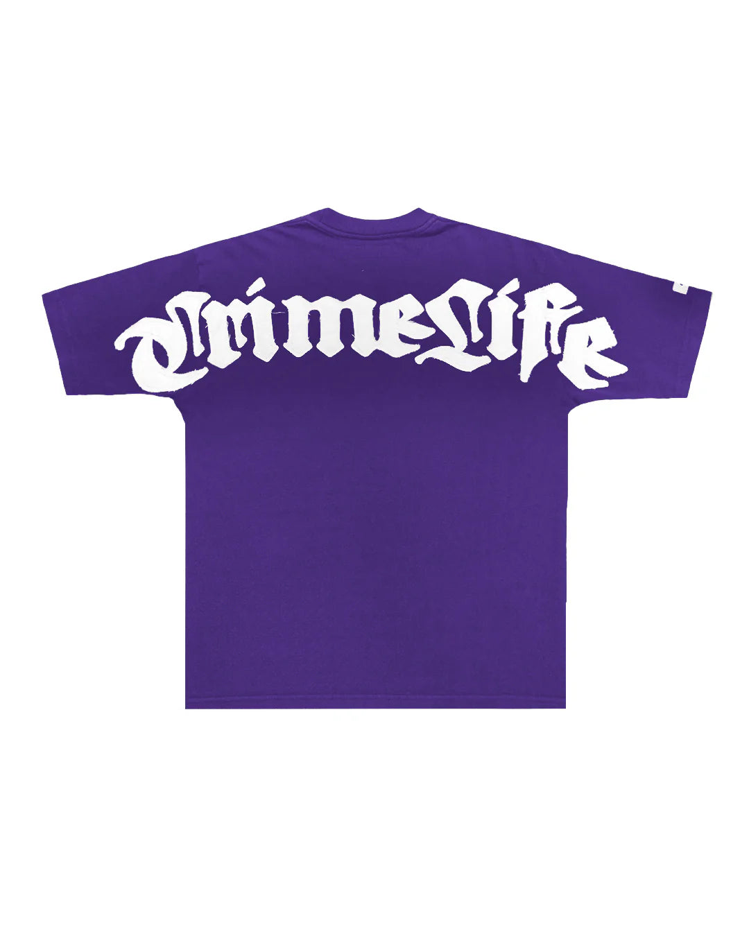 CRIMELIFE GOTHIC TEE PURPLE
