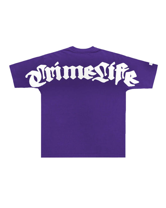 CRIMELIFE GOTHIC TEE PURPLE
