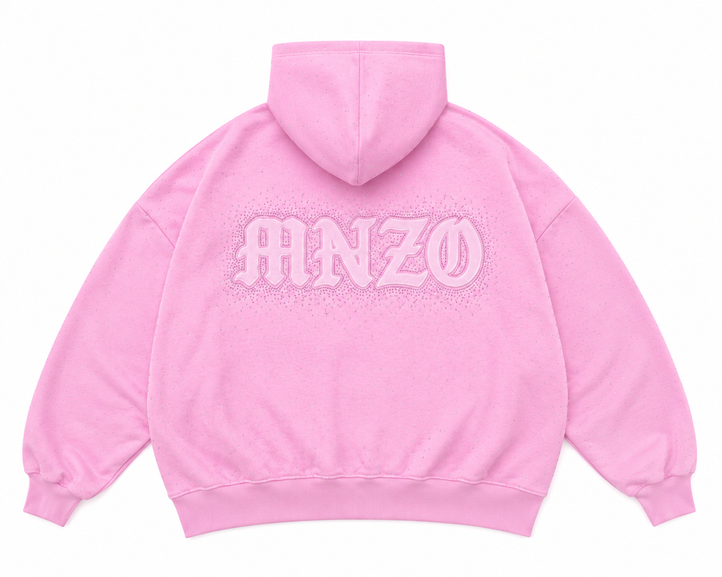 MNZO HOODIE "TUSSI PINK"