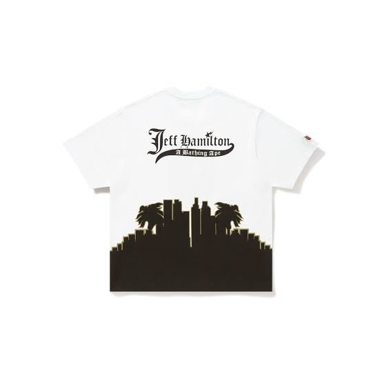 BAPE x JEFF hamilton blanco - white