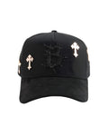 BARBAS HATS "B-CROSS 24K GOLD"