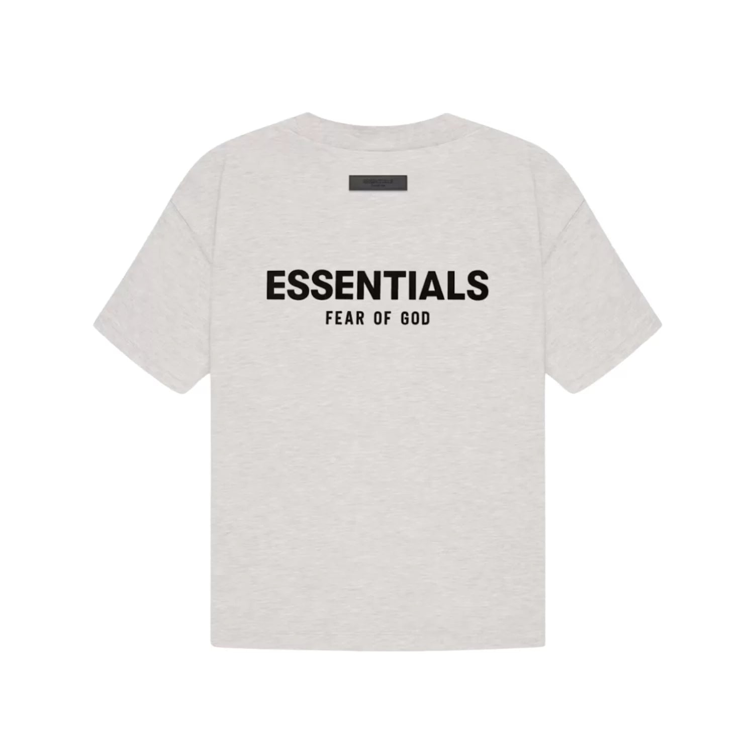 ESSENTIALS TEE SS22 LIGHT OATMEA